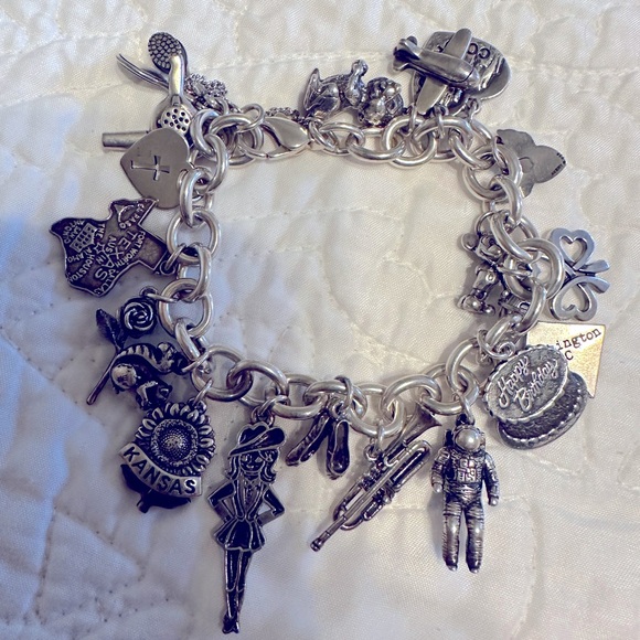 James Avery large charm Very rare trumpet, and NASA